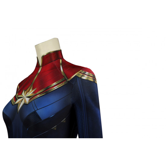 The Marvels Captain Marvel Carol Danvers Jumpsuit The Marvels Captain Marvel Carol Danvers Jumpsuit