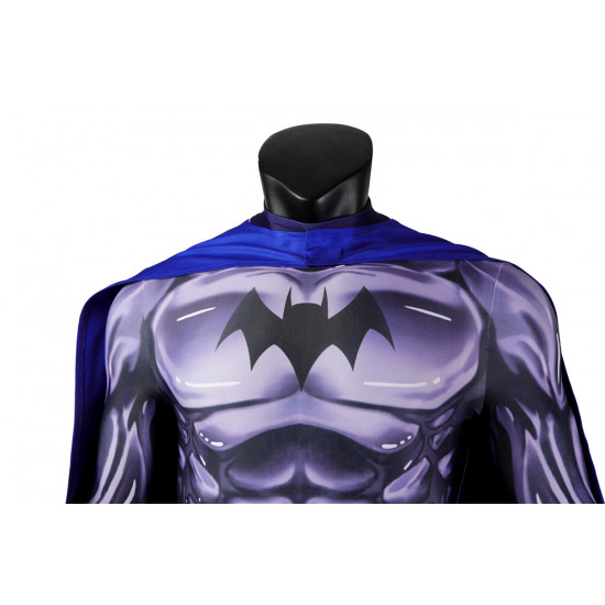 The New Batman Adventures Batman Jumpsuit with Cloak