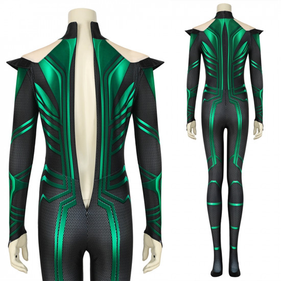 Thor 3 Ragnarok Hela 3D Cosplay Jumpsuit
