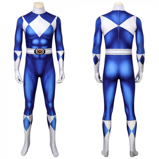 Tricera Ranger Dan Blue Power Rangers 3D Jumpsuit