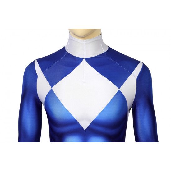 Tricera Ranger Dan Blue Power Rangers 3D Jumpsuit