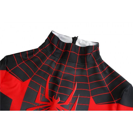 Ultimate Spider-Man Miles Morales 3D Zentai Jumpsuit Ultimate Spider-Man Miles Morales 3D Zentai Jumpsuit