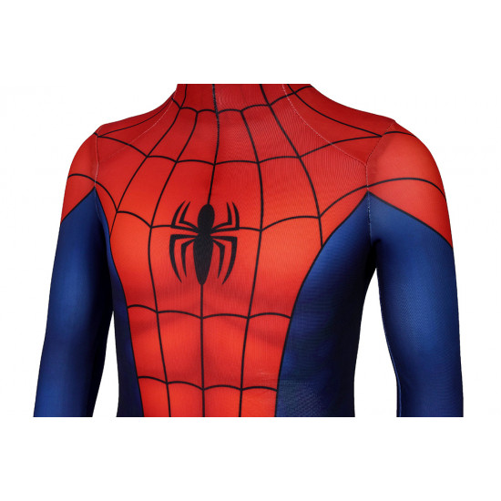 Ultimate Spider-Man Peter Parker Kids 3D Zentai Jumpsuit
