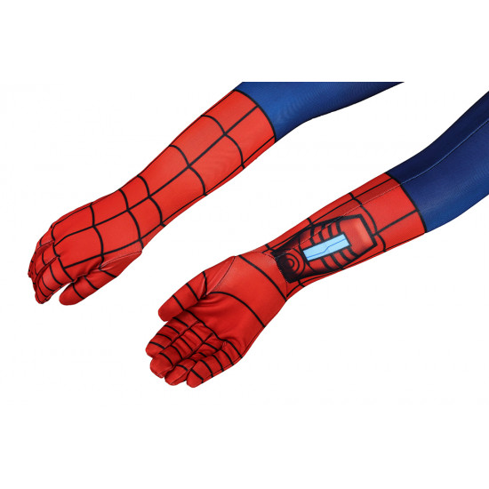 Ultimate Spider-Man Peter Parker Kids 3D Zentai Jumpsuit
