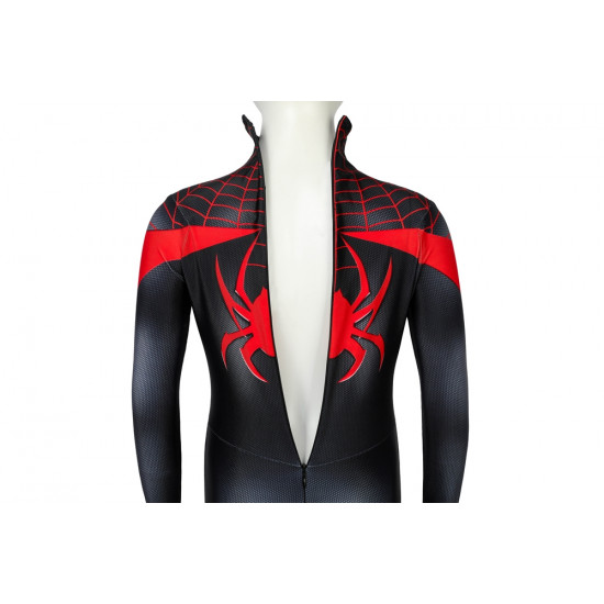 Ultimate Spider-Man PS5 Miles Morales Kids 3D Zentai Jumpsuit