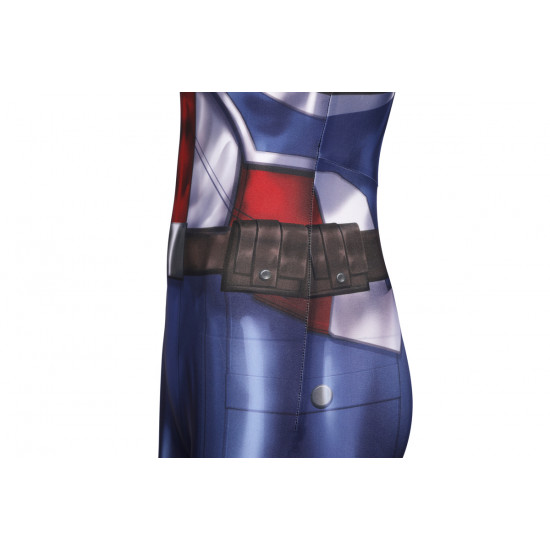 What If Peggy Carter Captain Carter Cosplay Jumpsuit What If Peggy Carter Captain Carter Cosplay Jumpsuit